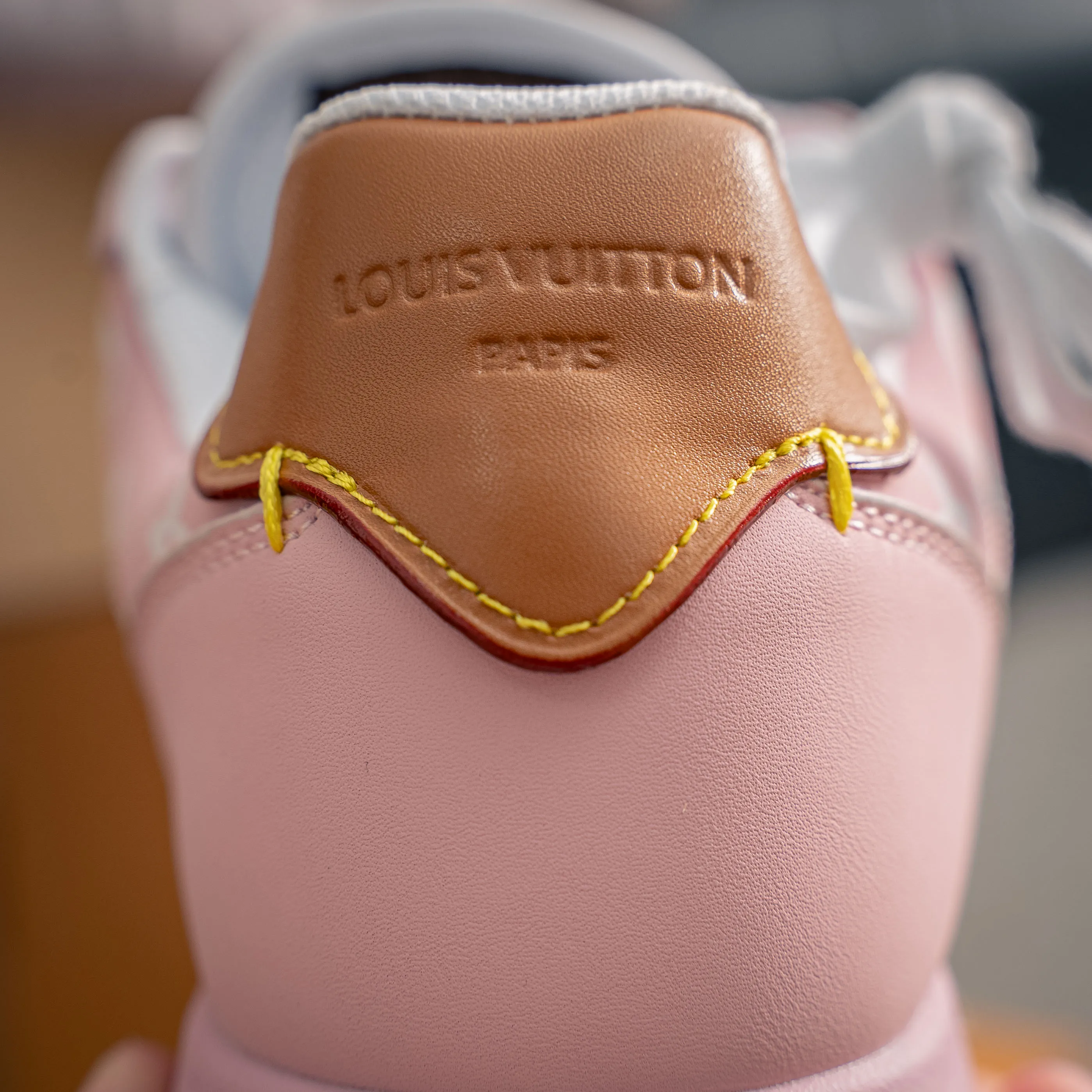 # LOUIS VUITTON x Nigo lv Buttersoft Cowhide Leather FW 25 Lace-Up Low-Top Shoes Same Style